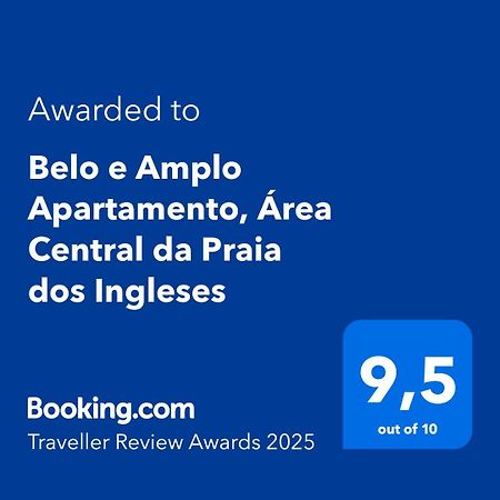 Belo E Amplo Apartamento, Area Central Da Praia Dos Ingleses Florianópolis Exterior foto